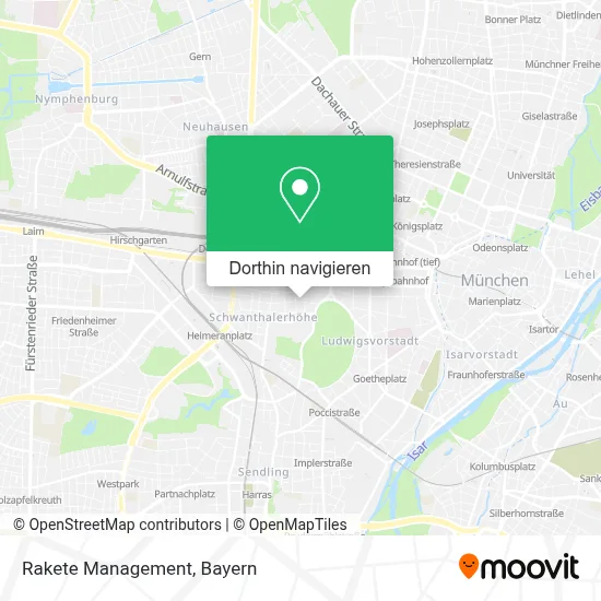 Rakete Management Karte