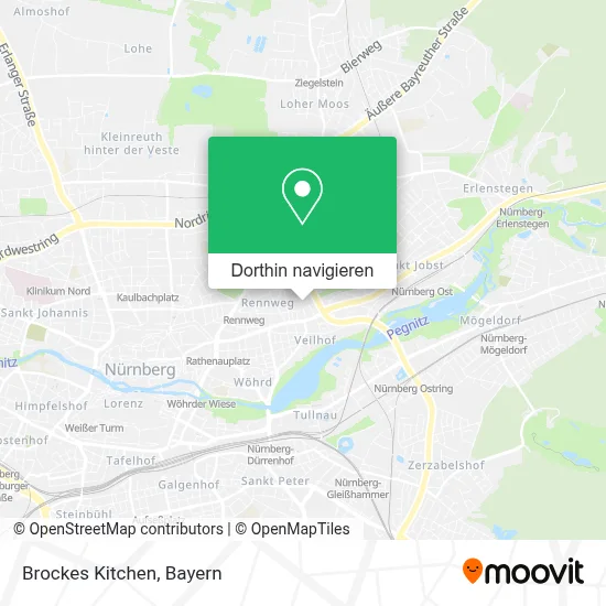Brockes Kitchen Karte