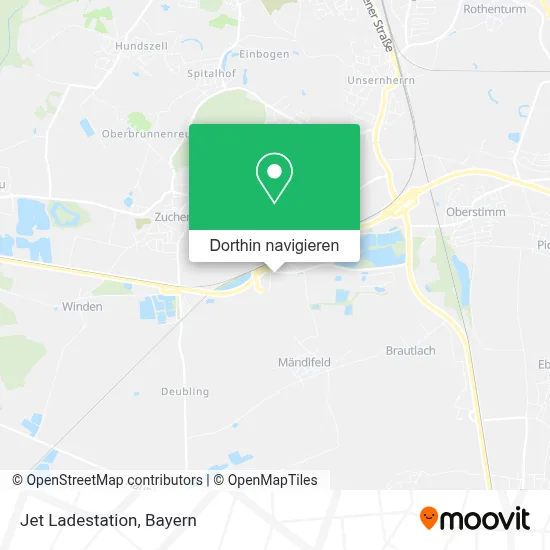 Jet Ladestation Karte