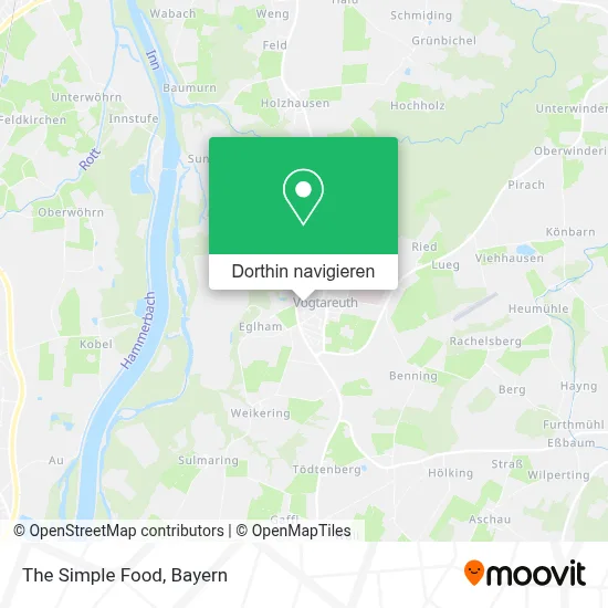 The Simple Food Karte