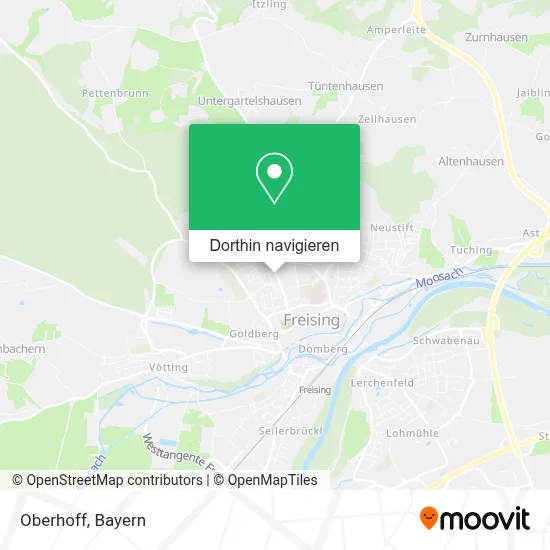 Oberhoff Karte