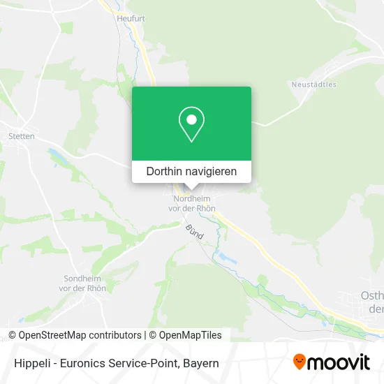 Hippeli - Euronics Service-Point Karte