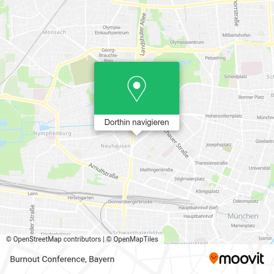 Burnout Conference Karte