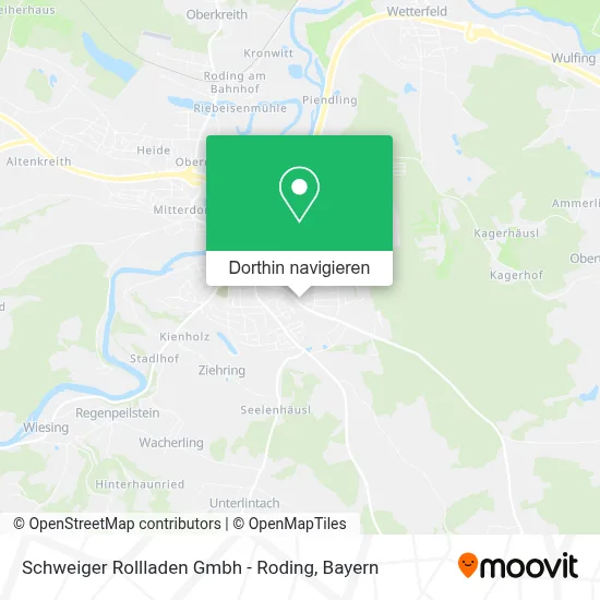 Schweiger Rollladen Gmbh - Roding Karte