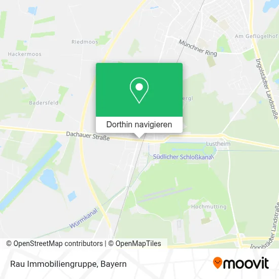 Rau Immobiliengruppe Karte
