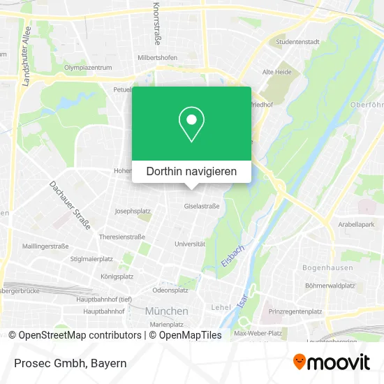Prosec Gmbh Karte