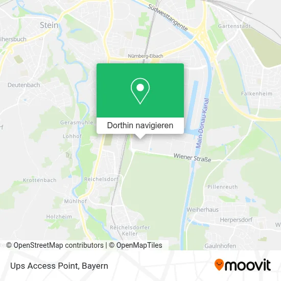 Ups Access Point Karte