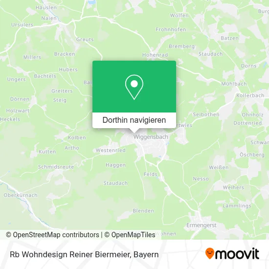 Rb Wohndesign Reiner Biermeier Karte