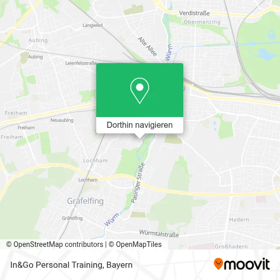 In&Go Personal Training Karte