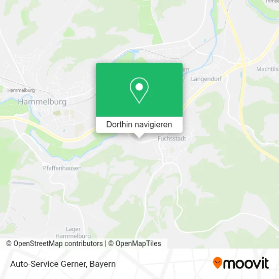 Auto-Service Gerner Karte