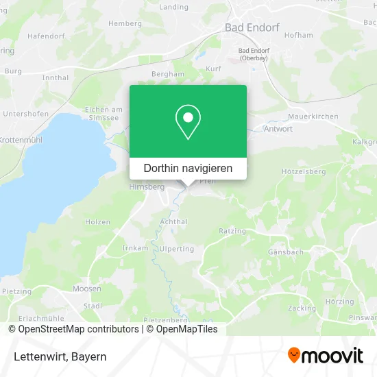 Lettenwirt Karte