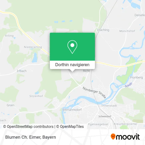 Blumen Ch. Eimer Karte