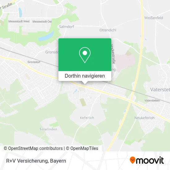 R+V Versicherung Karte