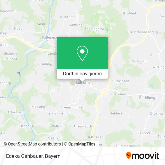 Edeka Gahbauer Karte