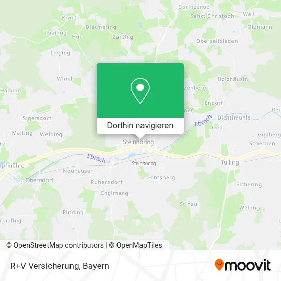 R+V Versicherung Karte