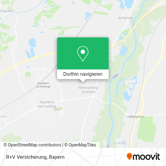 R+V Versicherung Karte