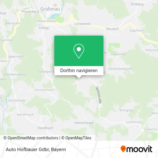 Auto Hofbauer Gdbr Karte