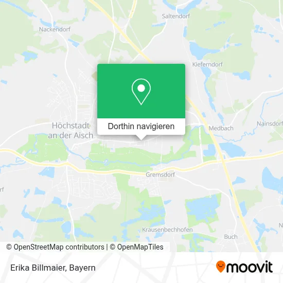Erika Billmaier Karte