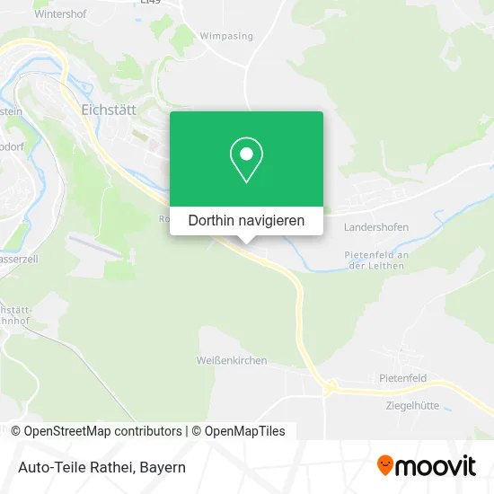 Auto-Teile Rathei Karte
