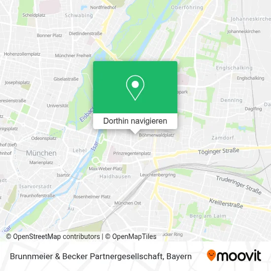 Brunnmeier & Becker Partnergesellschaft Karte