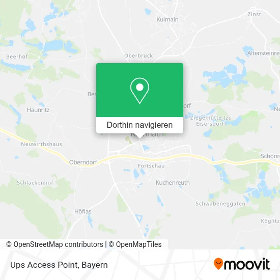 Ups Access Point Karte