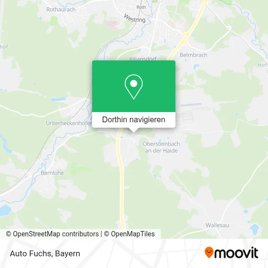 Auto Fuchs Karte