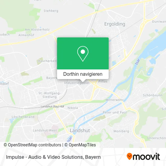 Impulse - Audio & Video Solutions Karte