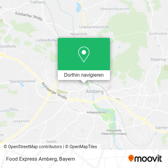 Food Express Amberg Karte