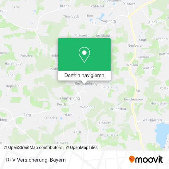 R+V Versicherung Karte