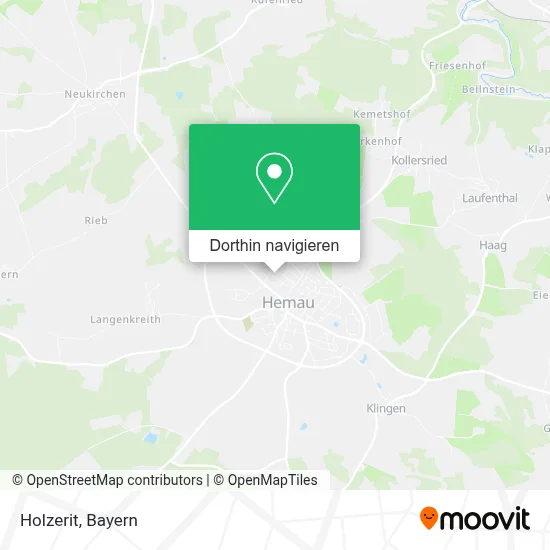 Holzerit Karte