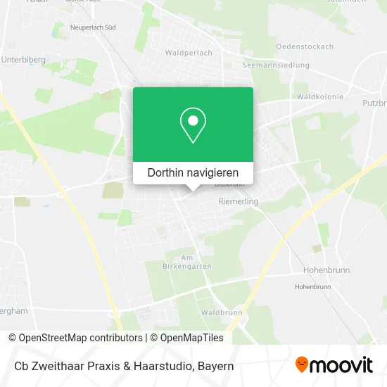 Cb Zweithaar Praxis & Haarstudio Karte
