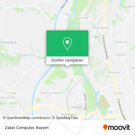 Zakel Computer Karte