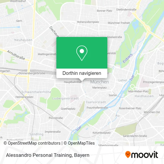 Alessandro Personal Training Karte