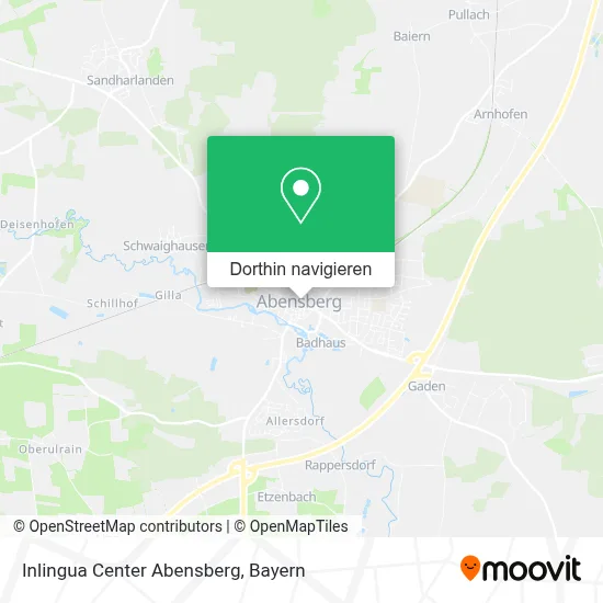 Inlingua Center Abensberg Karte