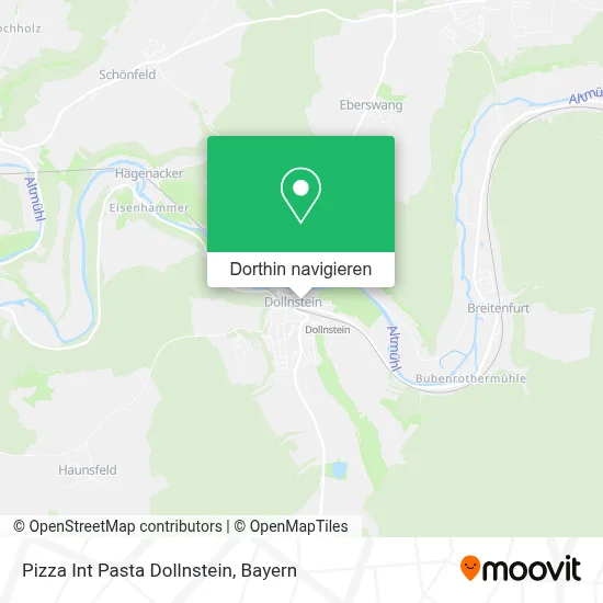 Pizza Int Pasta Dollnstein Karte