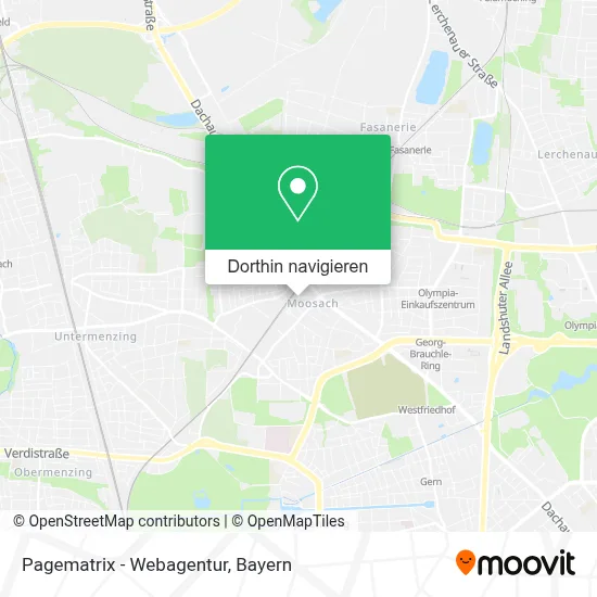 Pagematrix - Webagentur Karte