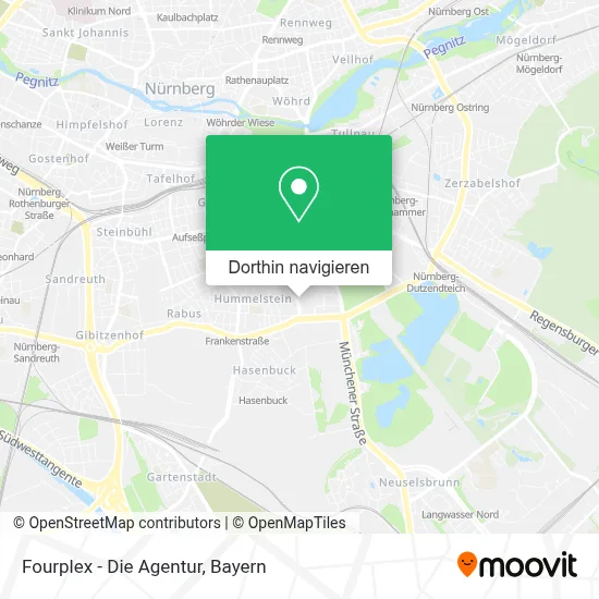 Fourplex - Die Agentur Karte