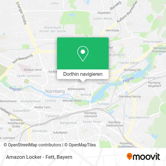 Amazon Locker - Fett Karte