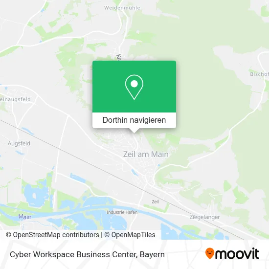 Cyber Workspace Business Center Karte