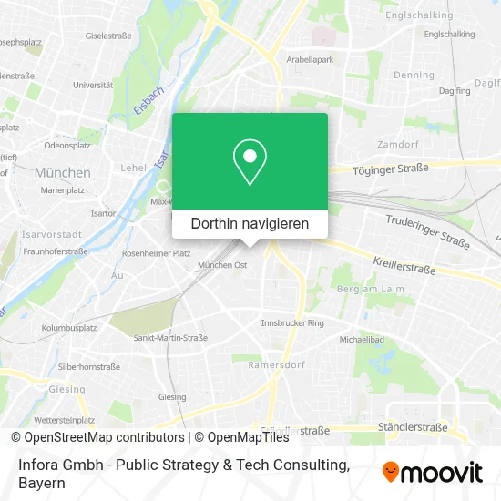 Infora Gmbh - Public Strategy & Tech Consulting Karte