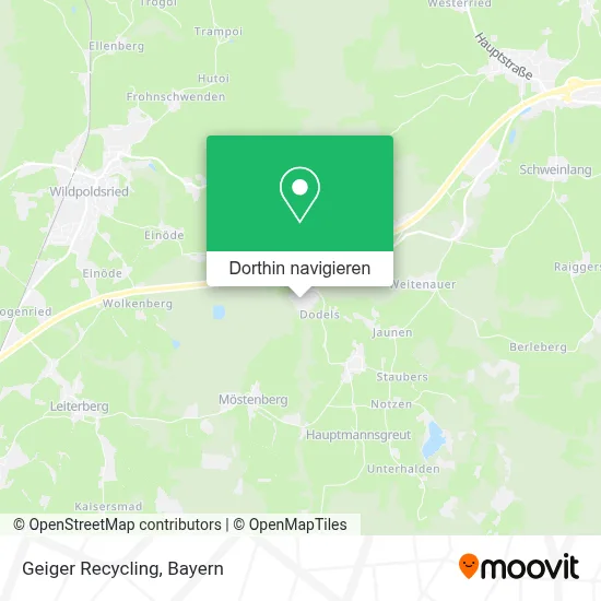 Geiger Recycling Karte