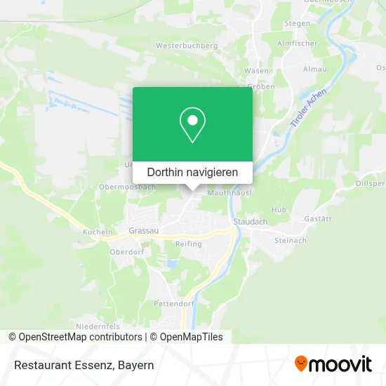 Restaurant Essenz Karte