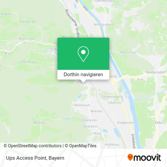 Ups Access Point Karte