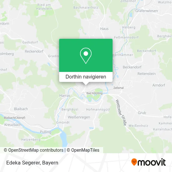 Edeka Segerer Karte