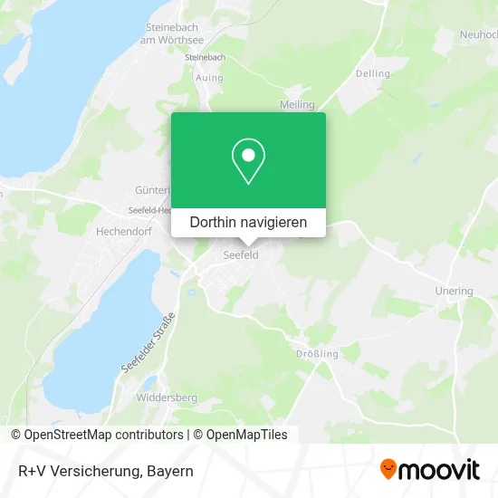 R+V Versicherung Karte