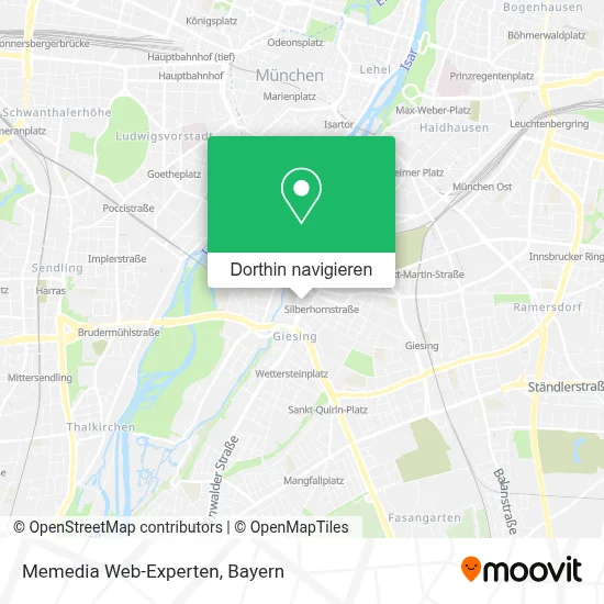 Memedia Web-Experten Karte