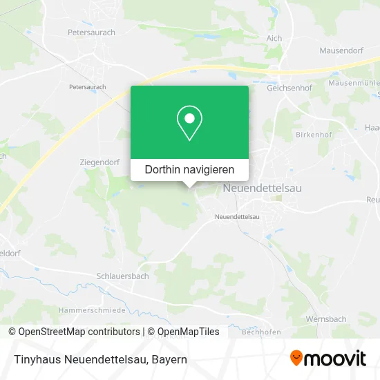 Tinyhaus Neuendettelsau Karte