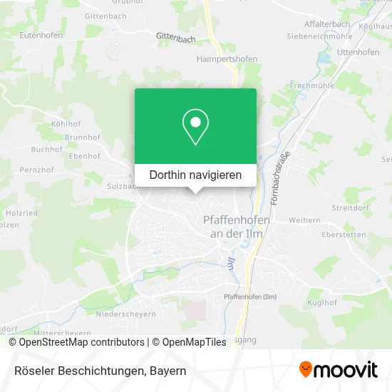 Röseler Beschichtungen Karte