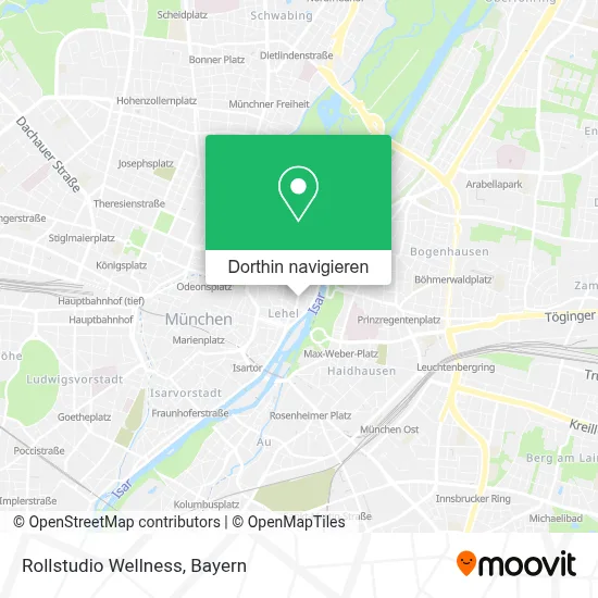 Rollstudio Wellness Karte