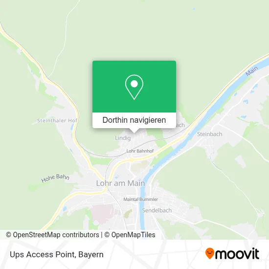 Ups Access Point Karte